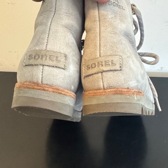 Sold …… Suede Lace-Up Boots - Picture 11 of 12